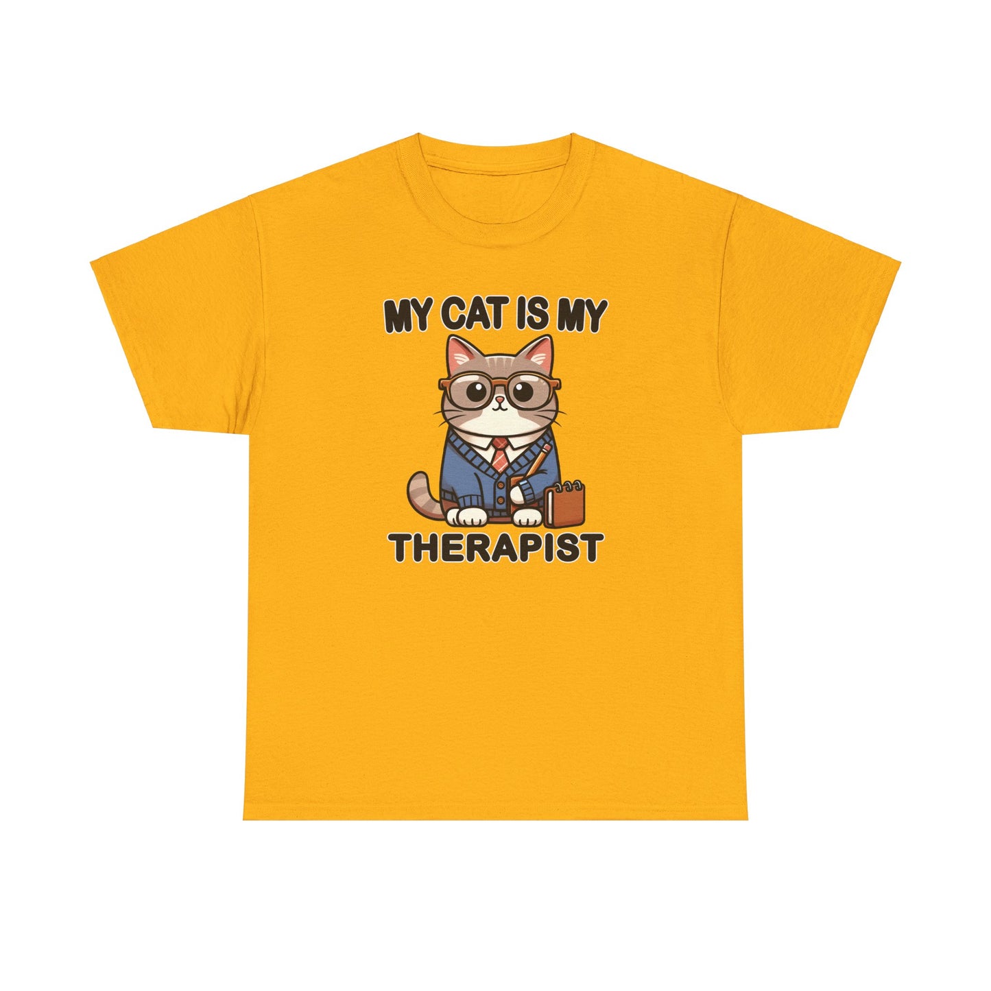 My Cat is My Therapist T-Shirt