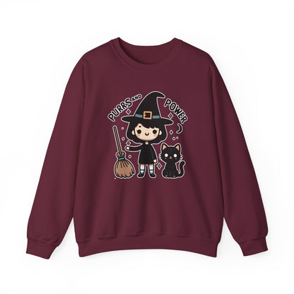 Purrs & Power Sweatshirt