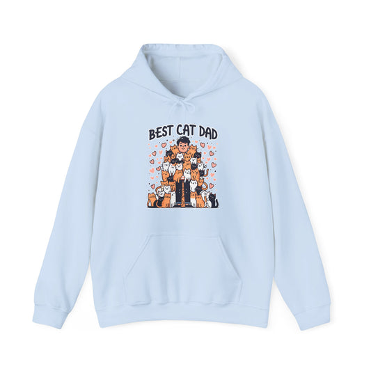 Best Cat Dad Gender-Neutral Hoodie