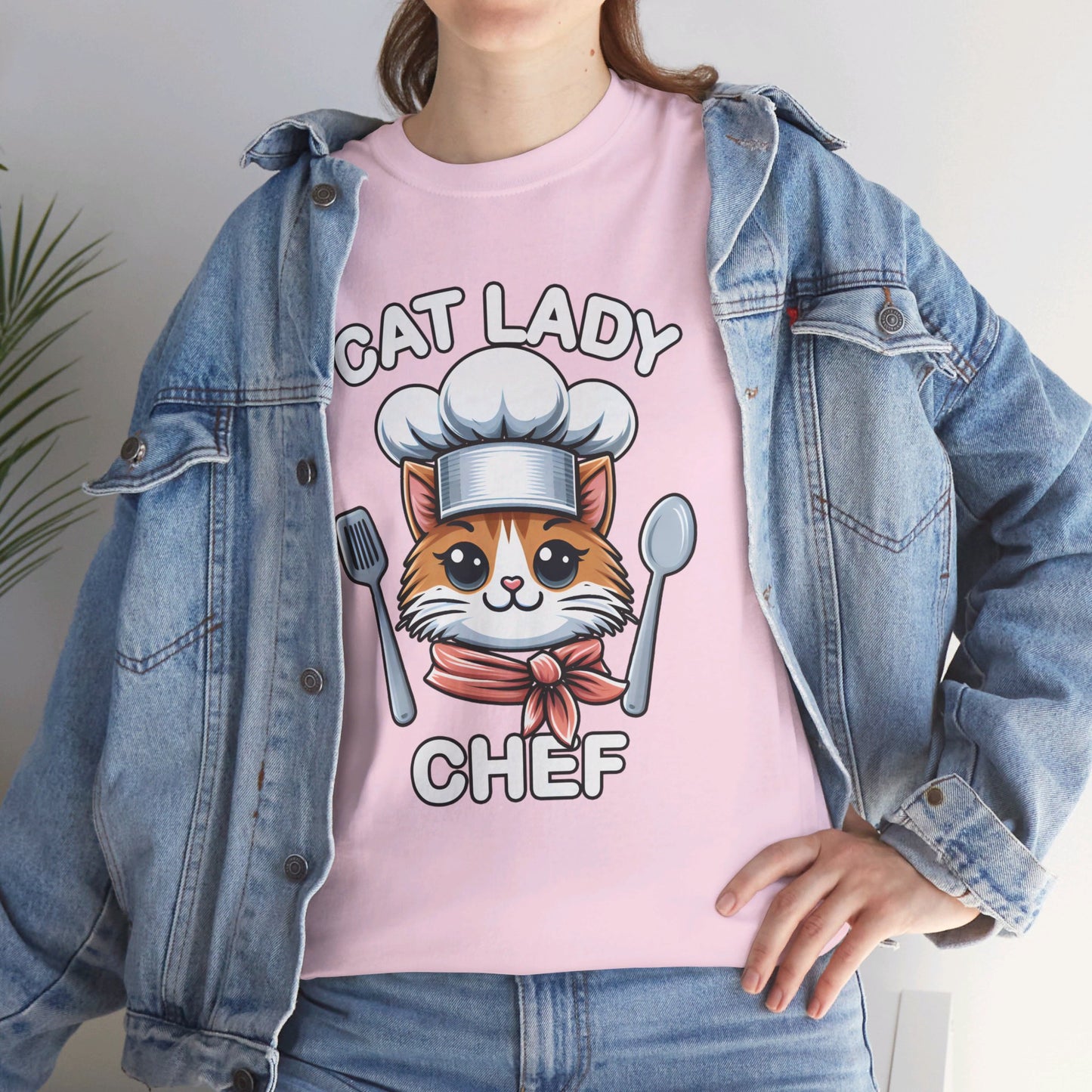 Cat Lady Chef T-Shirt