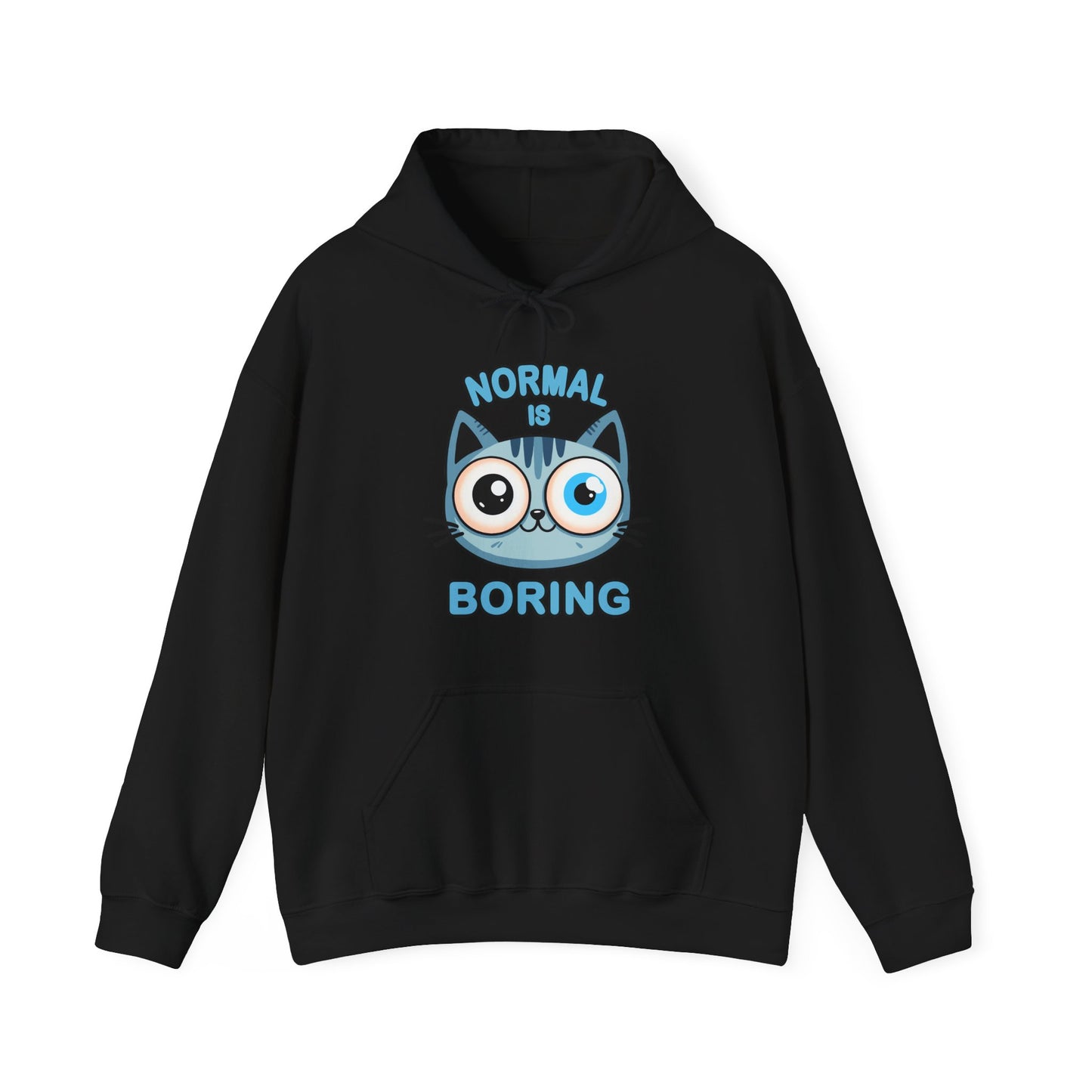 Normal is Boring Gender-Neutral Hoodie