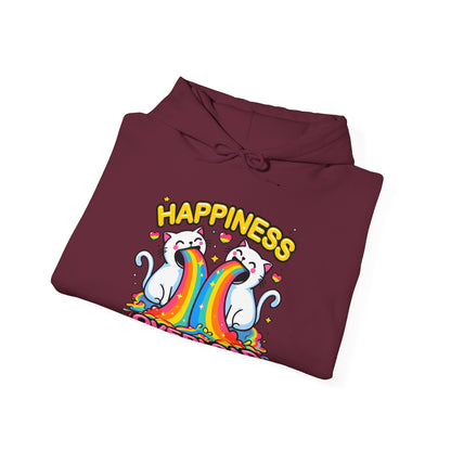 Happiness Overload Gender-Neutral Hoodie