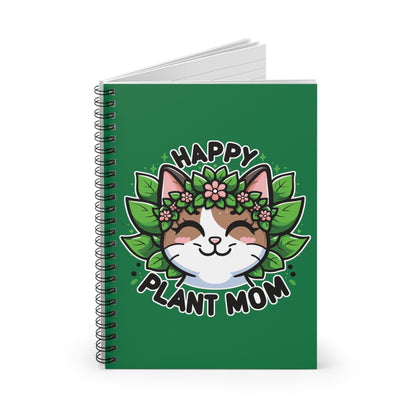 Happy Plant Mom Spiral Notebook