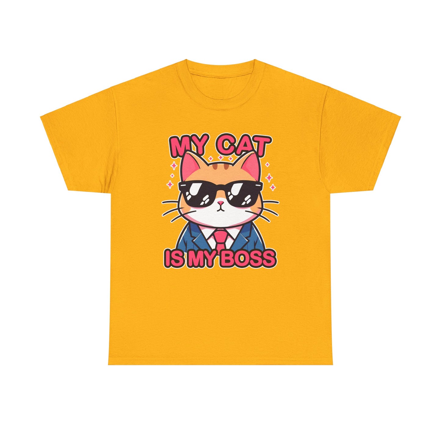 My Cat is my Boss T-Shirt