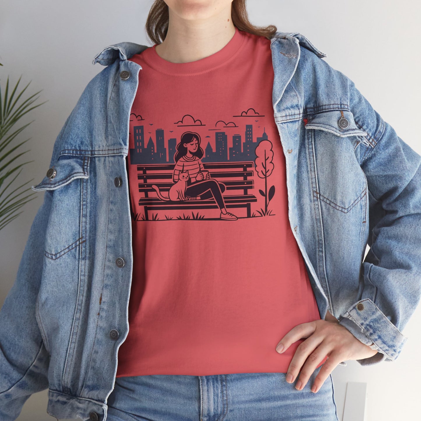 Cat Bench Chill T-Shirt