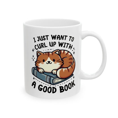 Curl Up With a Good Book Mug