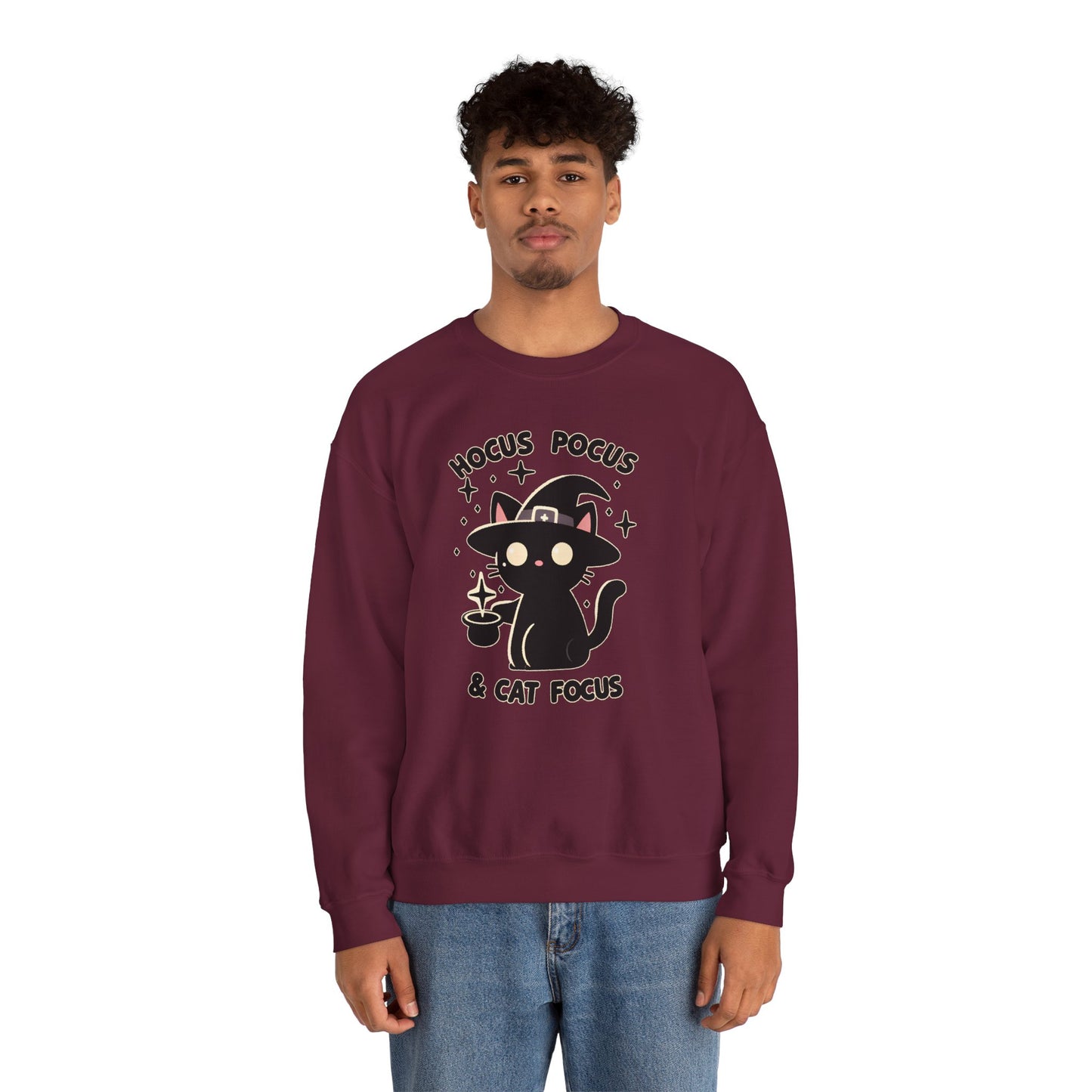 Hocus Pocus & Cat Focus Sweatshirt