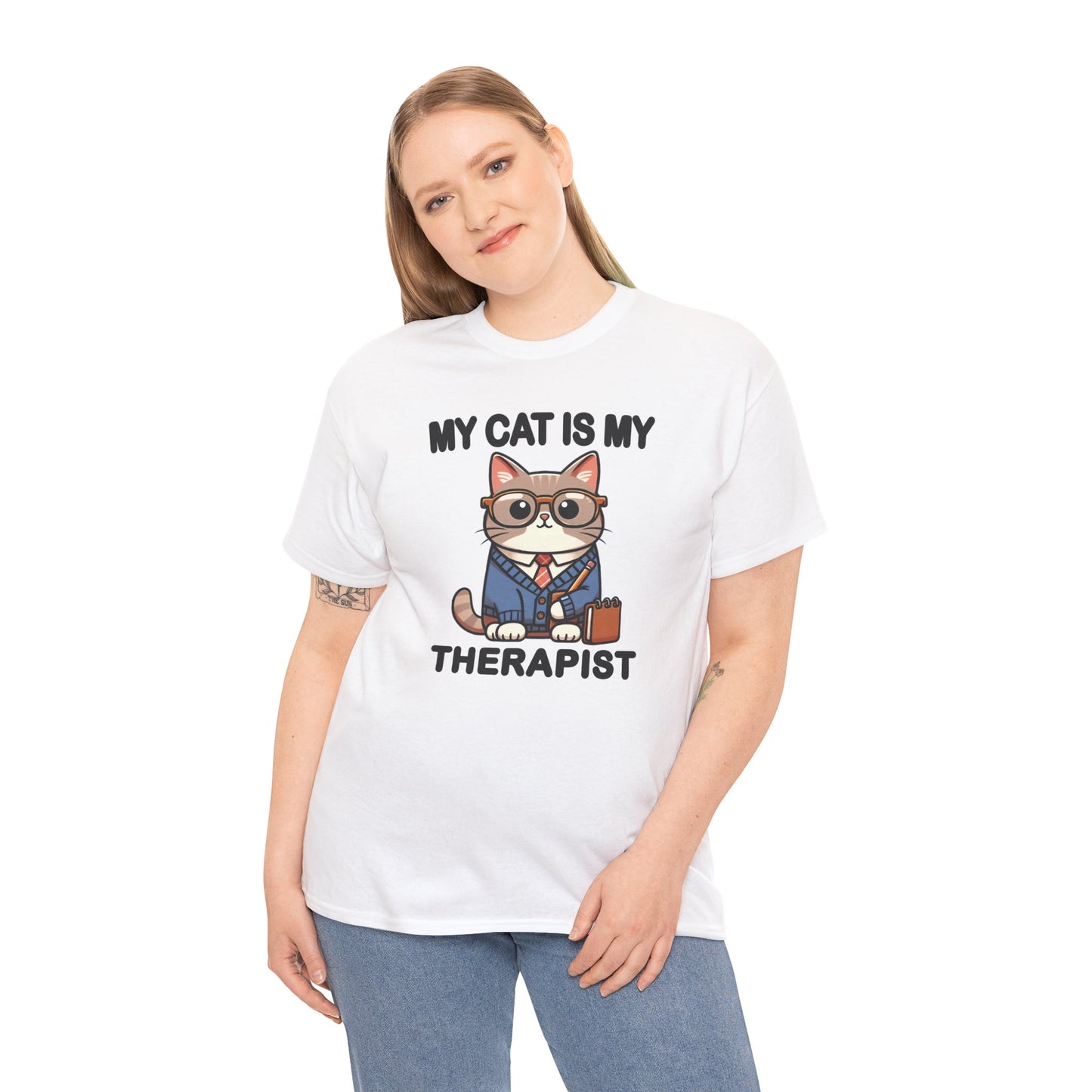 My Cat is My Therapist T-Shirt