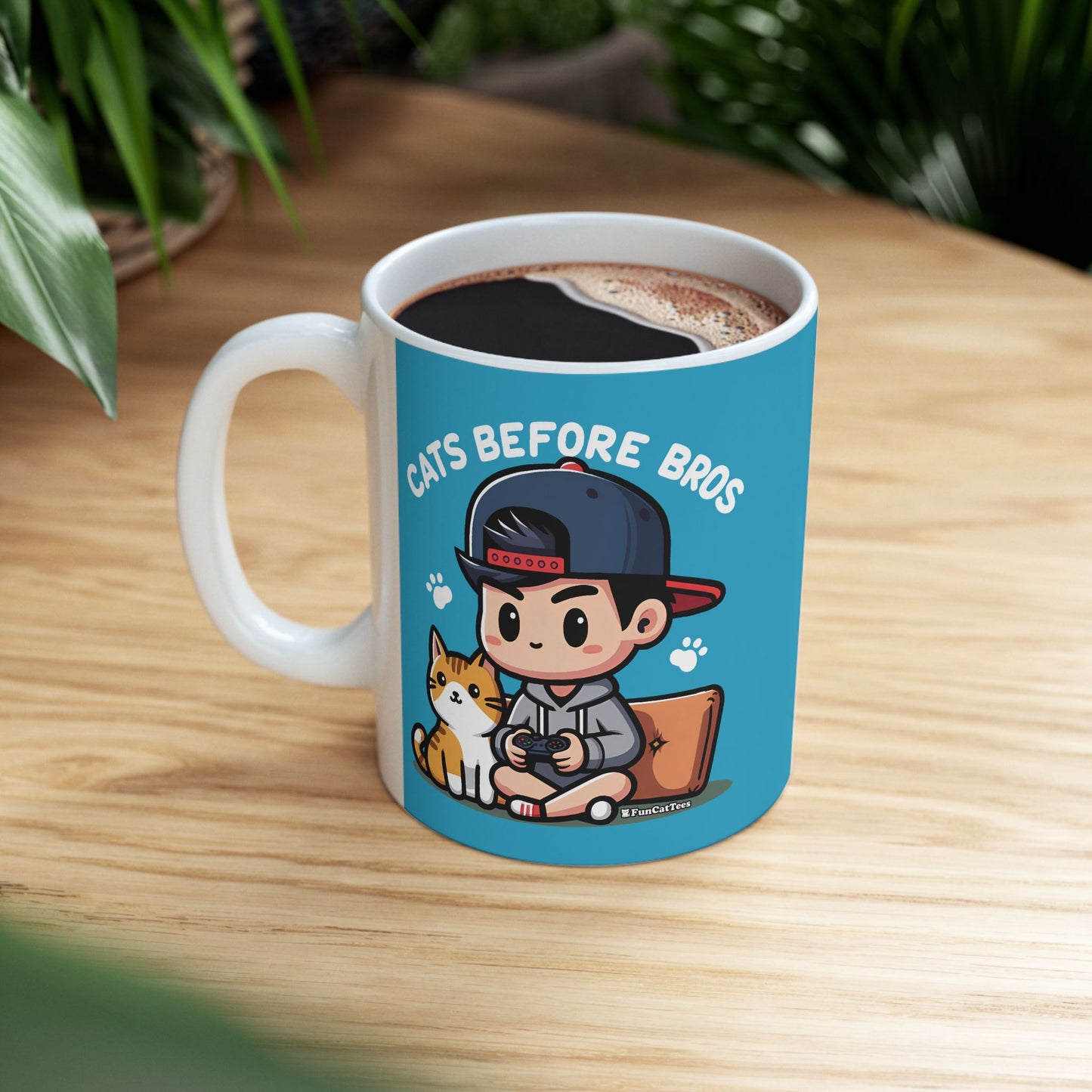 Cats Before Bros Mug