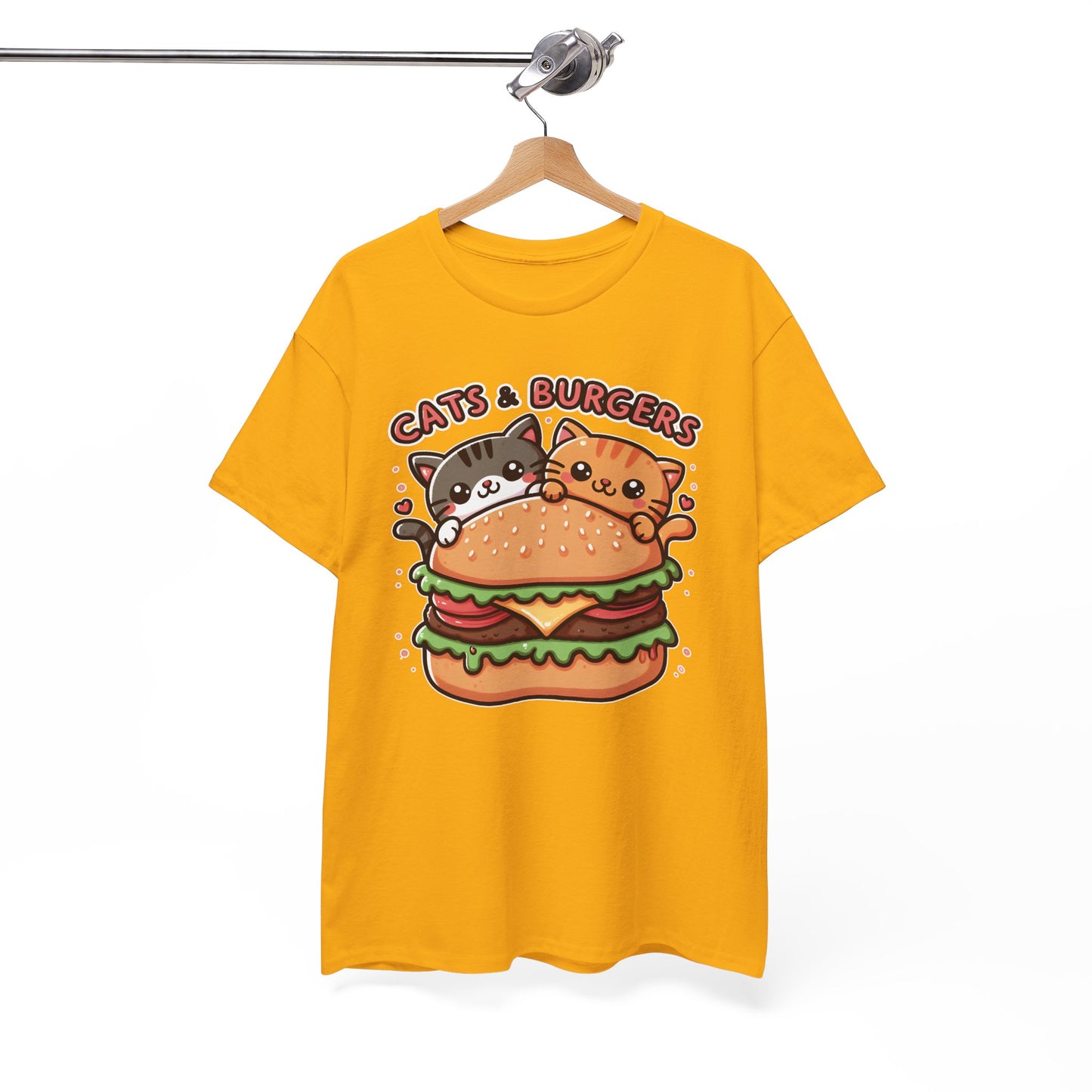 Cats & Burgers T-Shirt