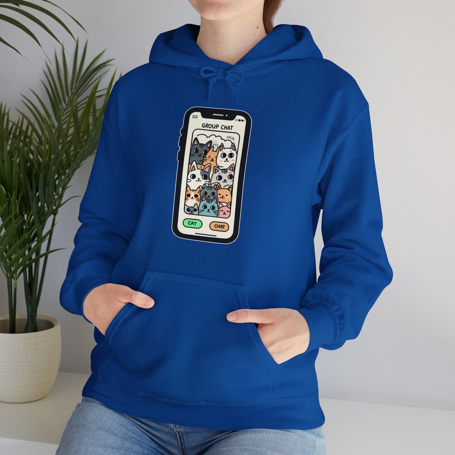 Group Chat Gender-Neutral Hoodie