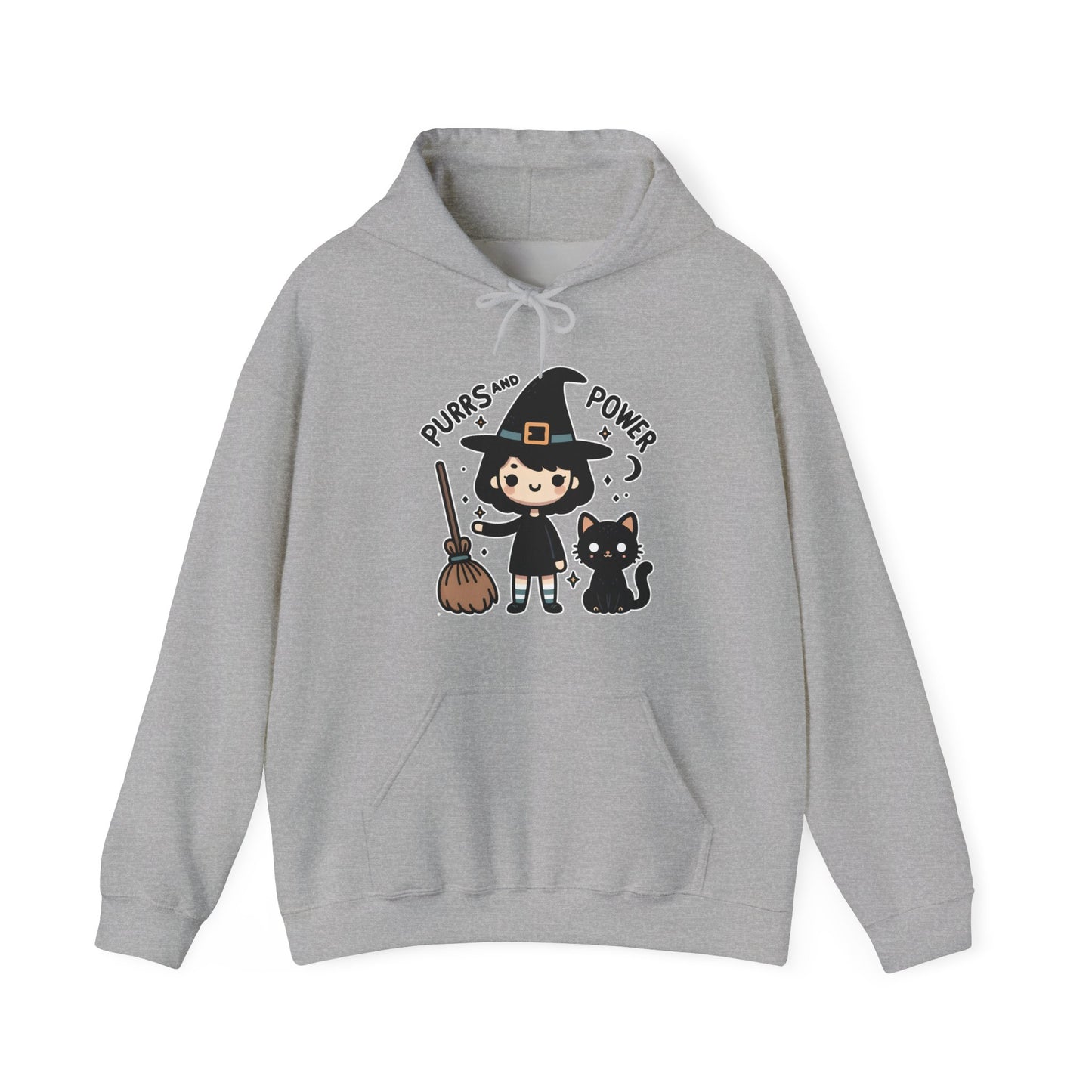 Purrs and Power Gender-Neutral Hoodie