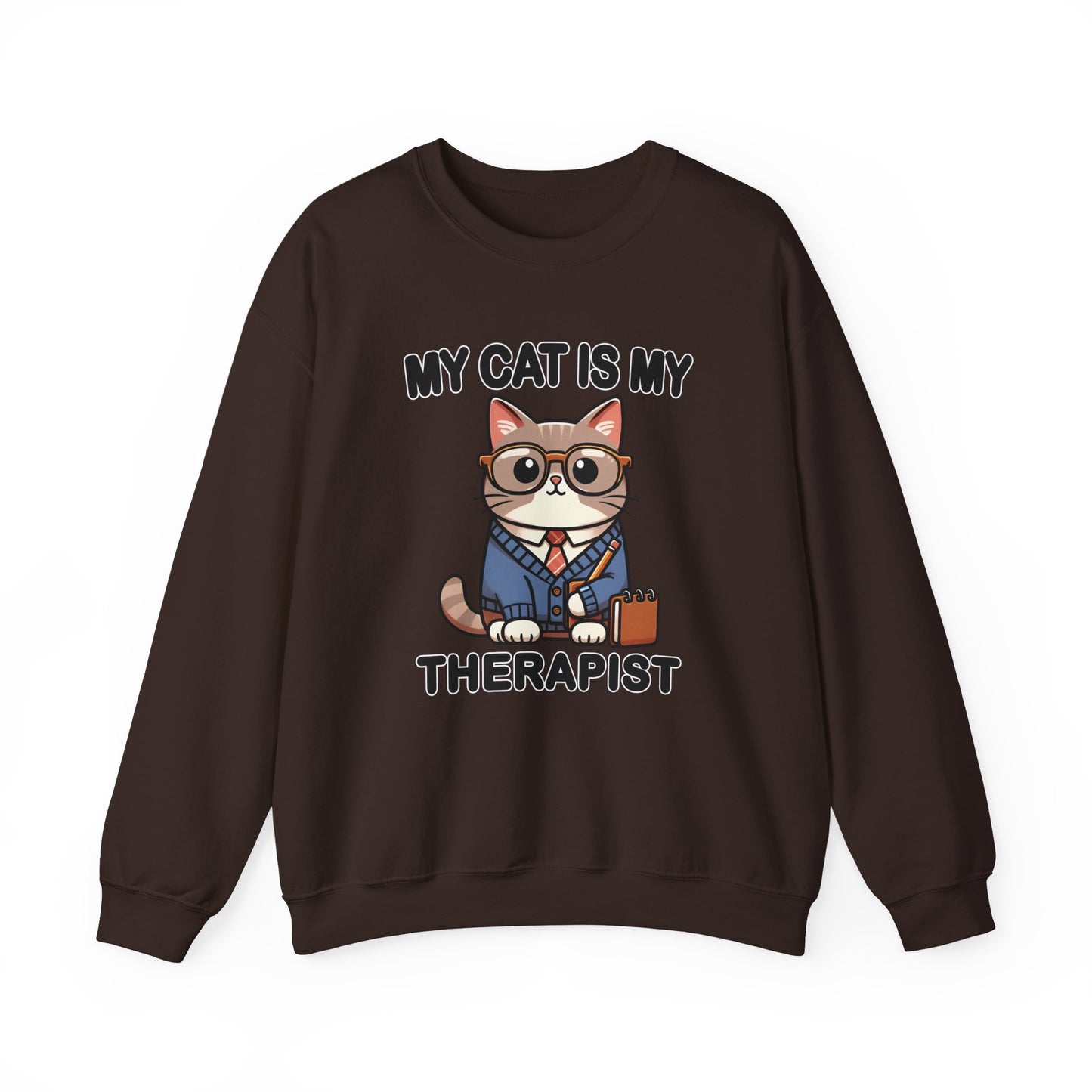 My Cat is My Therapist Sweatshirt