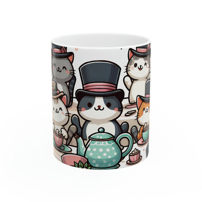 Kit-Tea-Cat Party Mug