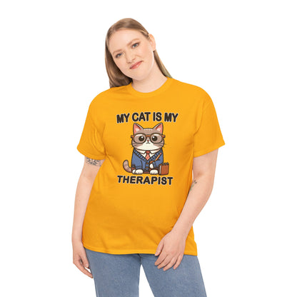 My Cat is My Therapist T-Shirt