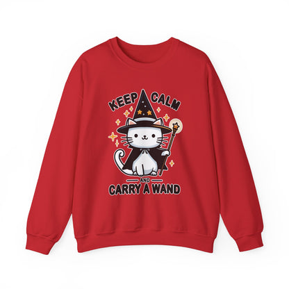 Keep Calm and Carry a Wand Sweatshirt