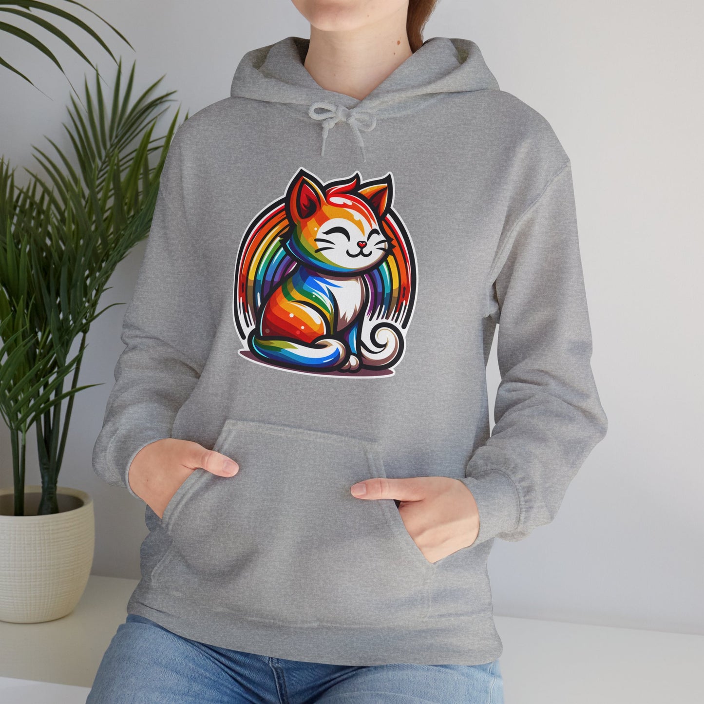 Rainbow Cat Hoodie