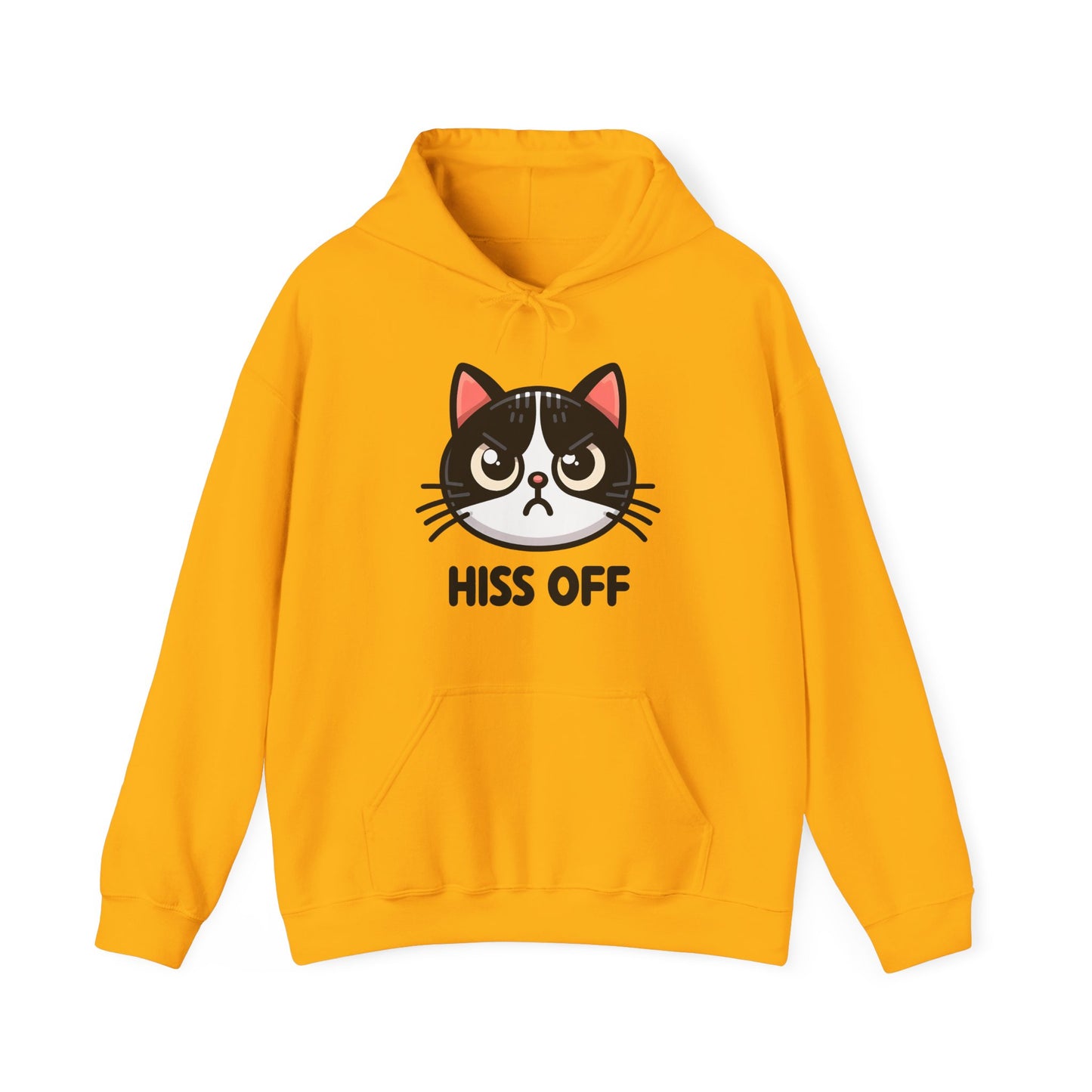 Hiss Off Gender-Neutral Hoodie