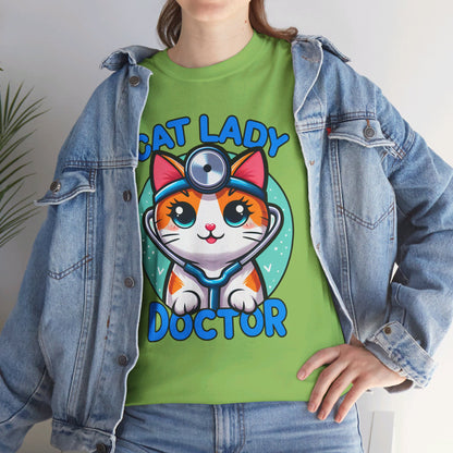 Cat Lady Doctor T-Shirt