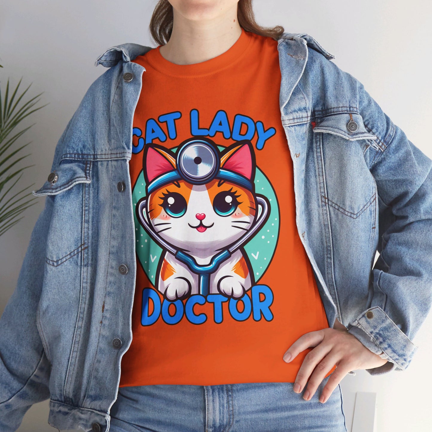 Cat Lady Doctor T-Shirt