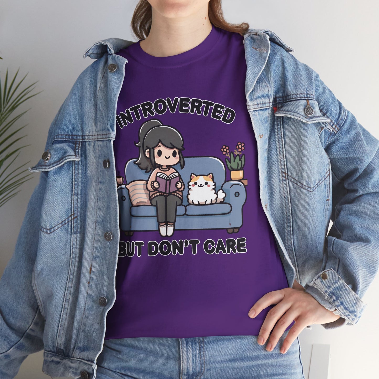 Introverted But Don't Care T-Shirt