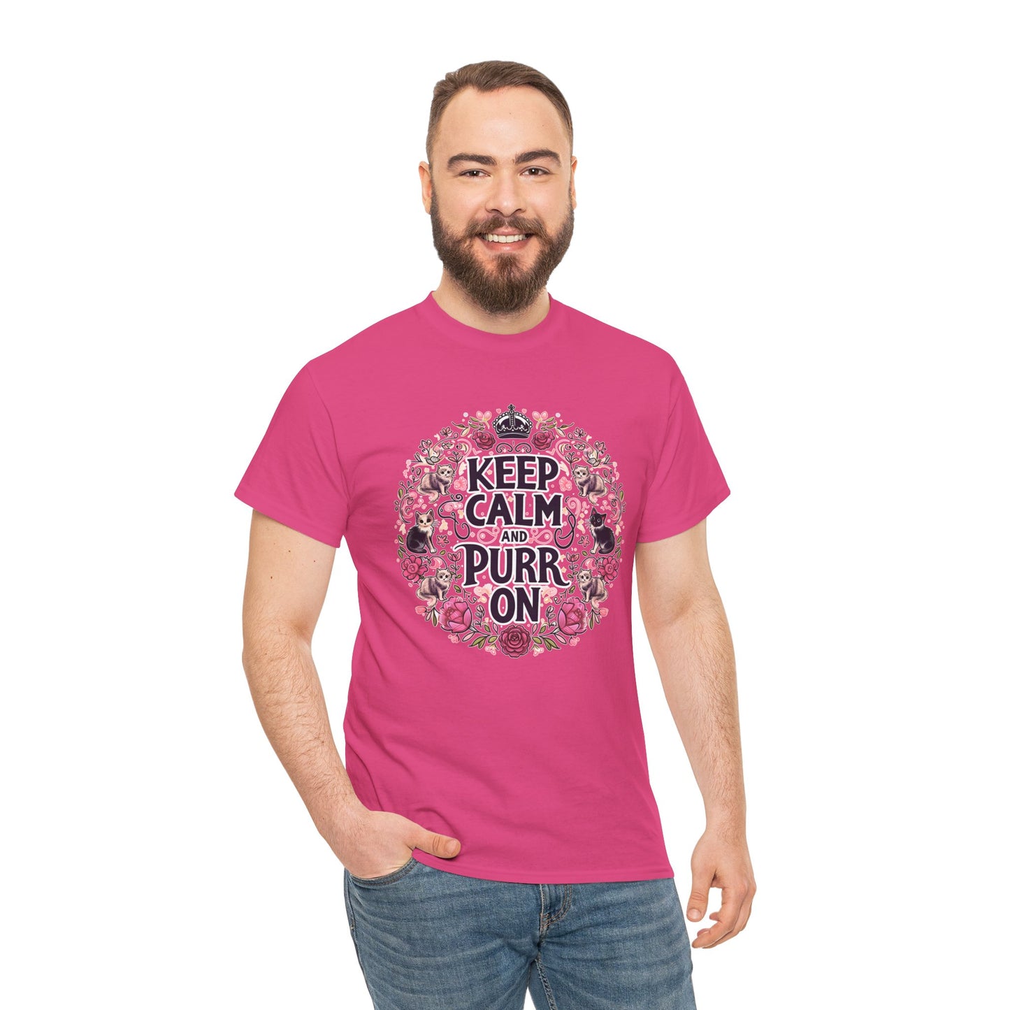 Keep Calm and Purr On T-Shirt