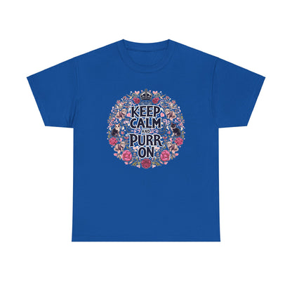 Keep Calm and Purr On T-Shirt