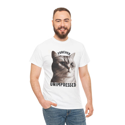 Forever Unimpressed Cat T-Shirt