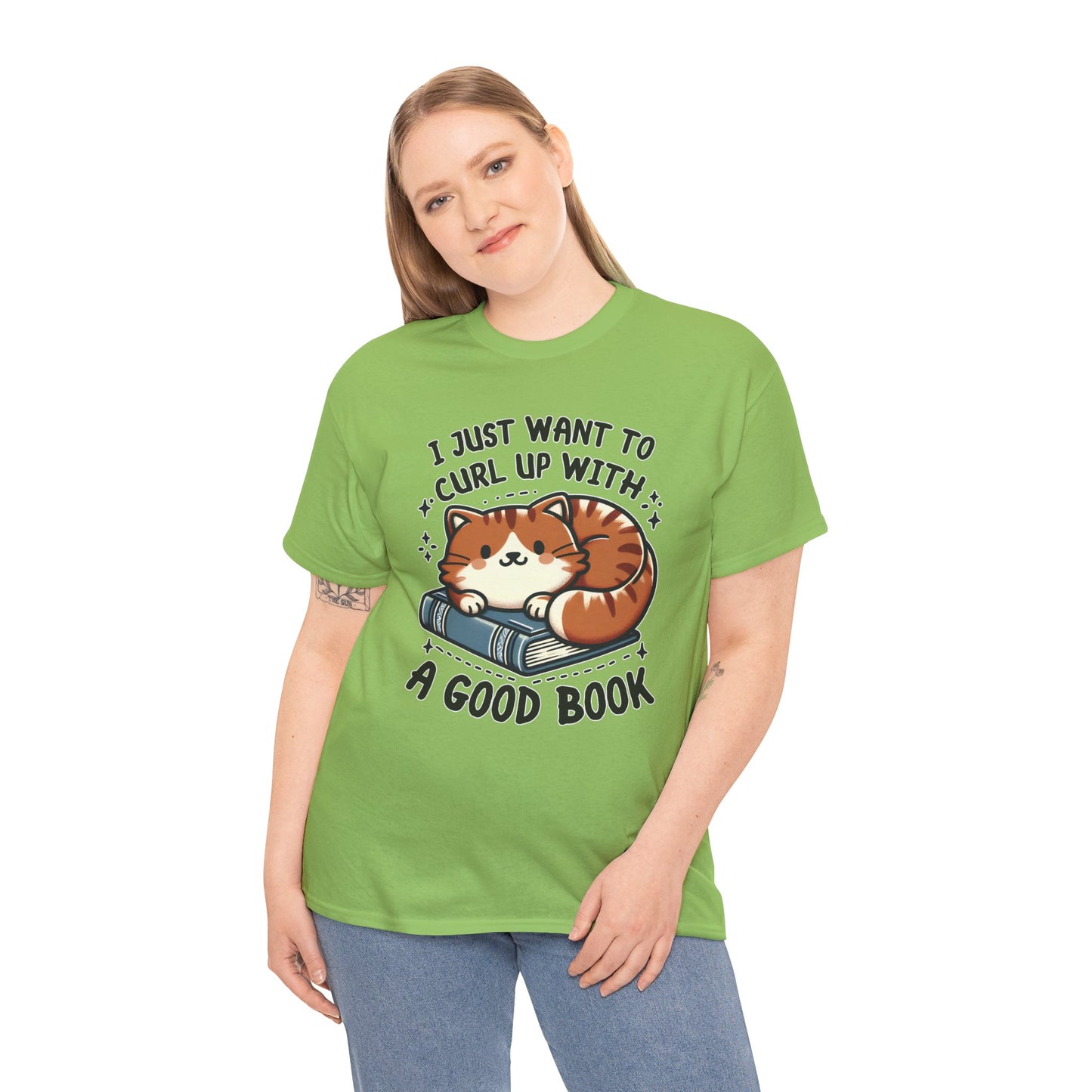 Curl Up With a Good Book T-Shirt