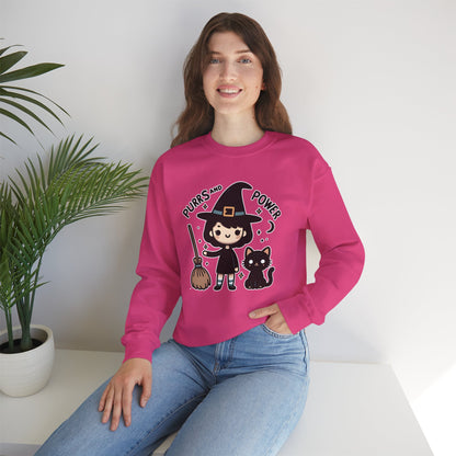 Purrs & Power Sweatshirt