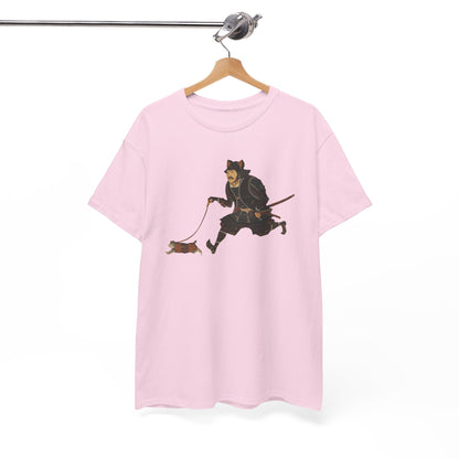 Samurai Walking Cat T-Shirt