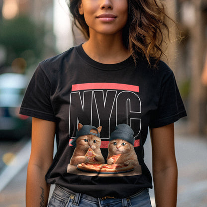 New York Pizza Cats T-Shirt