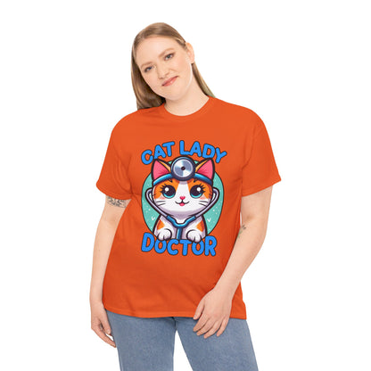 Cat Lady Doctor T-Shirt