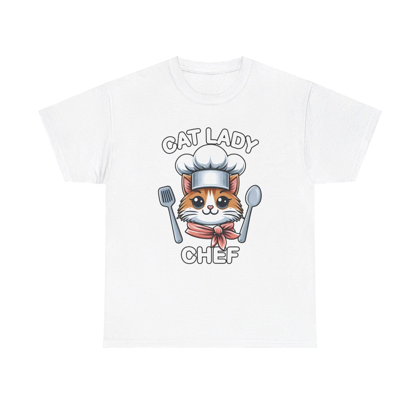 Cat Lady Chef T-Shirt