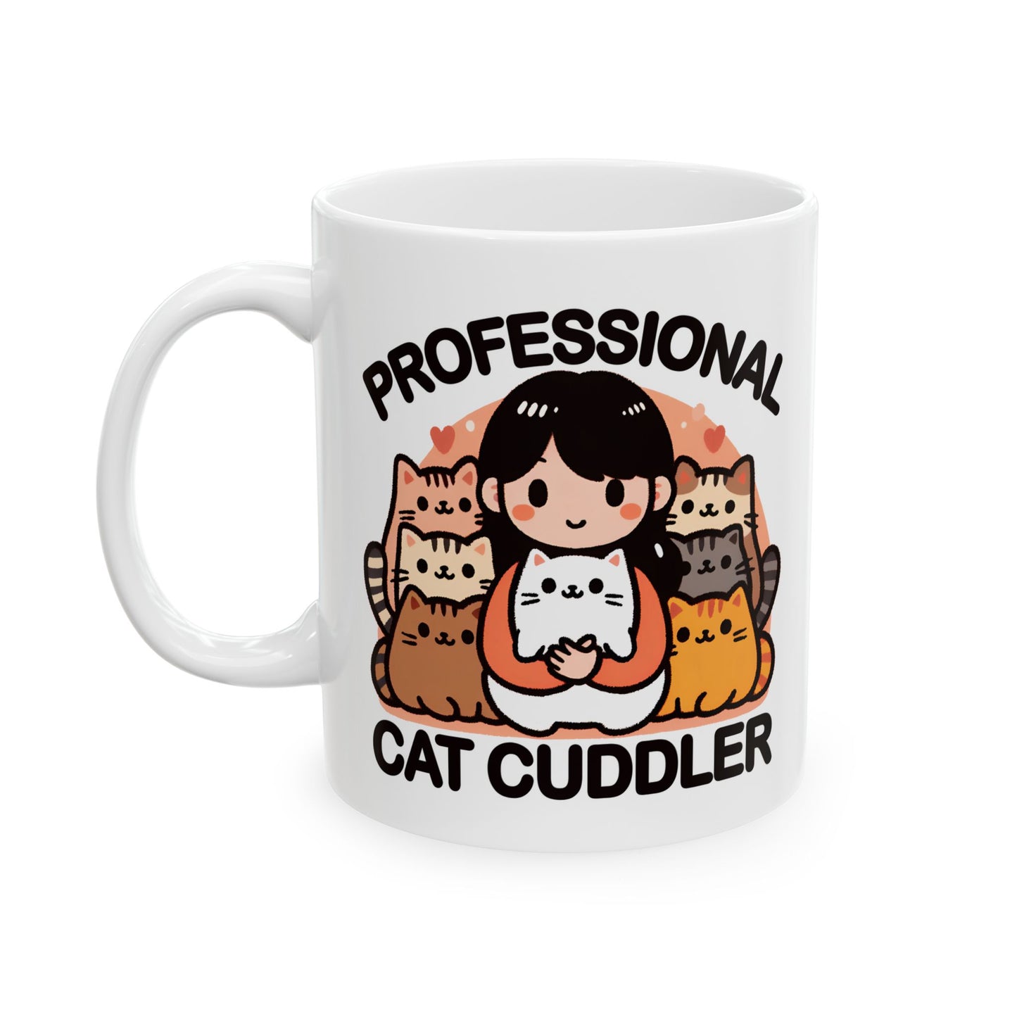 Professional Cat Cuddler Mug