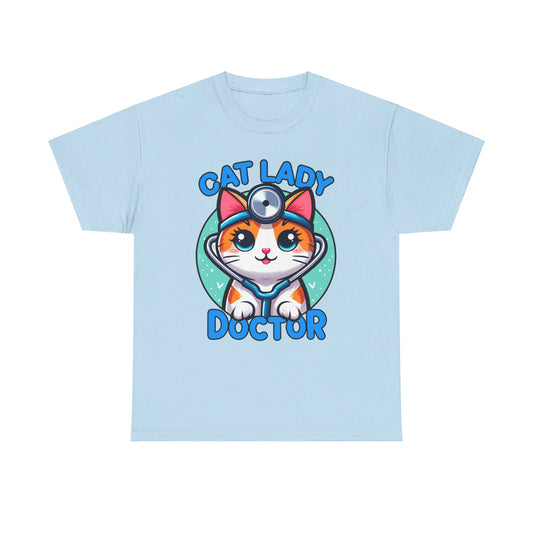 Cat Lady Doctor T-Shirt