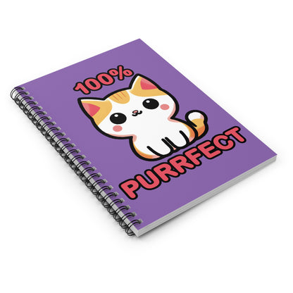 100% Purrfect Notebook