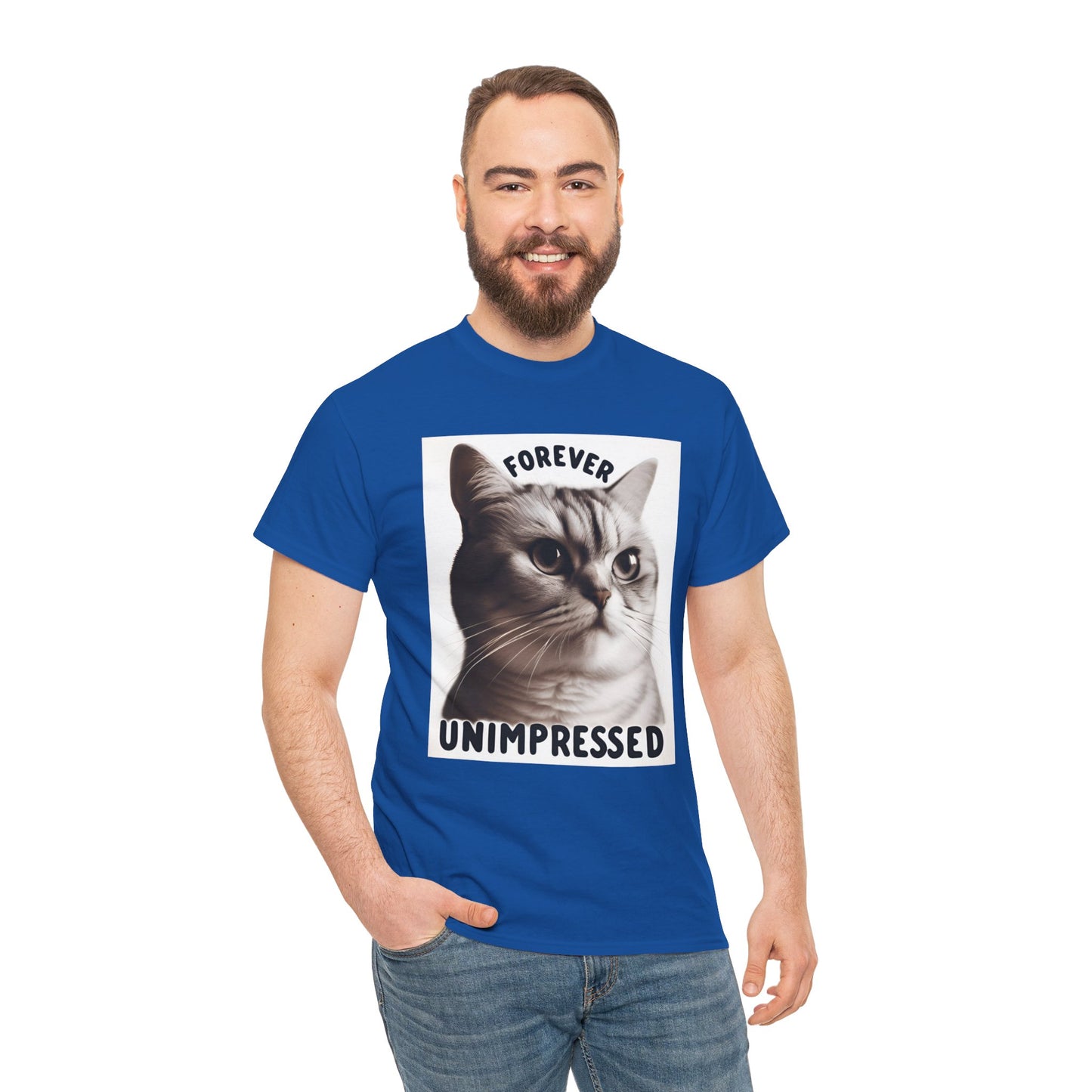 Forever Unimpressed Cat T-Shirt