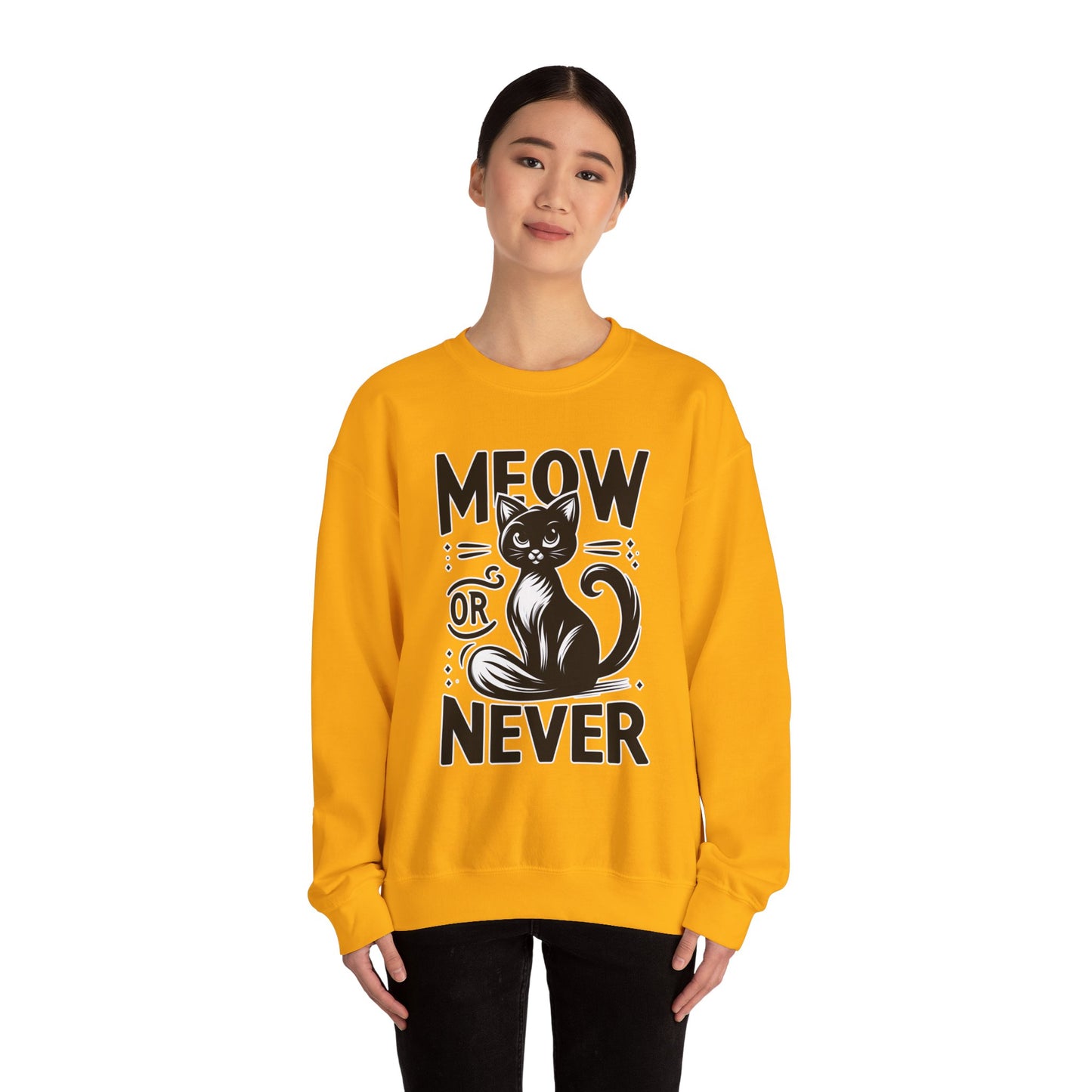 Meow or Never Sweatshirt