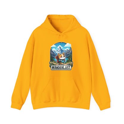 Wanderlust Gender-Neutral Hoodie