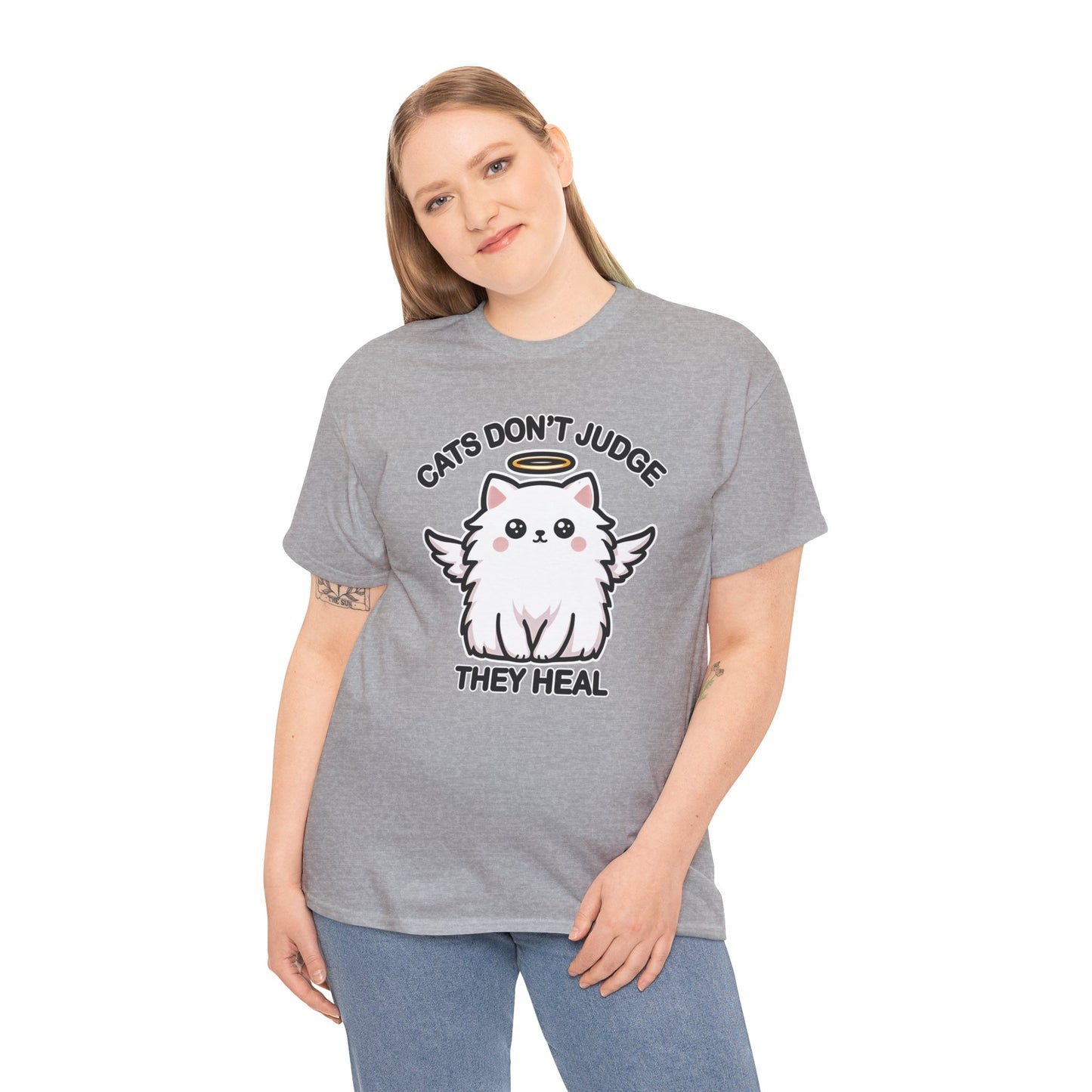 Cats Don't Judge They Heal T-Shirt