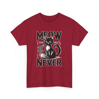 Meow or Never T-Shirt