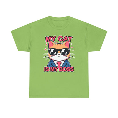 My Cat is my Boss T-Shirt