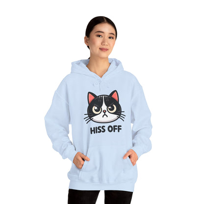 Hiss Off Gender-Neutral Hoodie