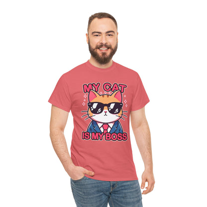 My Cat is my Boss T-Shirt