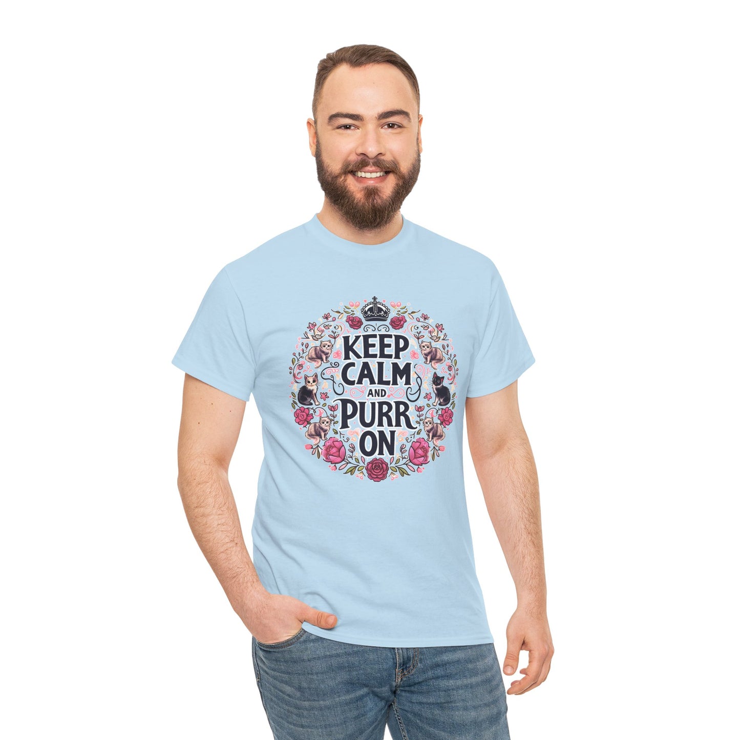 Keep Calm and Purr On T-Shirt