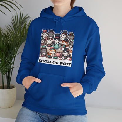 Kit-Tea-Cat Party Hoodie