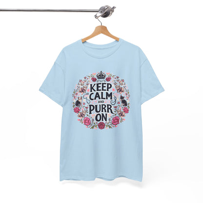 Keep Calm and Purr On T-Shirt