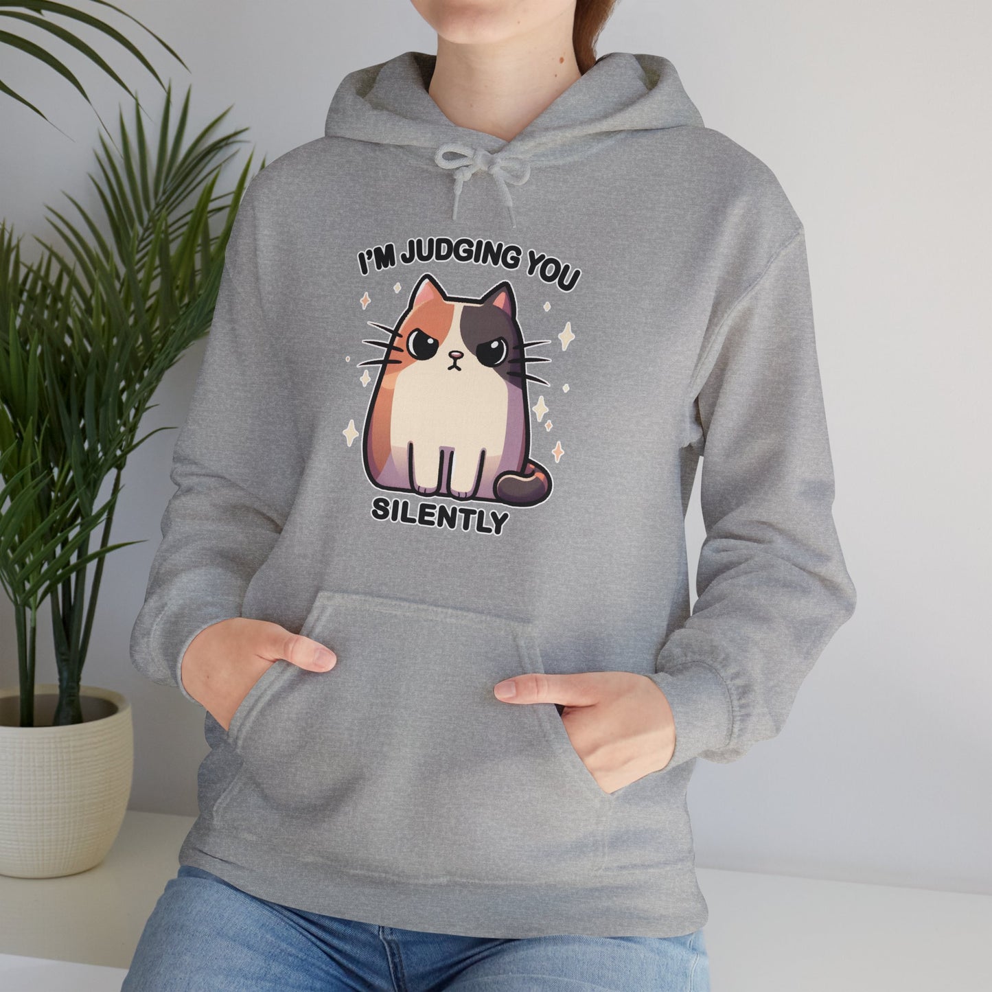 I'm Judging You Silently Gender-Neutral Hoodie