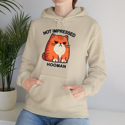 Not Impressed Hooman Gender-Neutral Hoodie